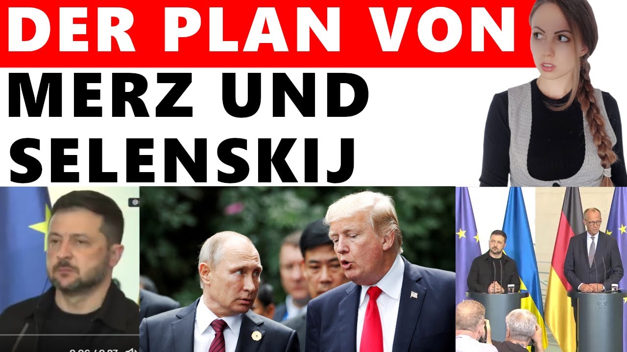 Was hat Trump vor? | Merz und Selenskij mit großen Bedingungen!