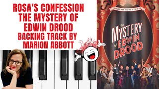 Rosa's Confession (The Mystery Of Edwin Drood 🔍 ) - Accompaniment 🎹 *Eminor*
