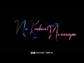Brother And Sister Black Screen Lyrics Unkoodave Porakkanum Song ️ Female Version Whatsapp Status