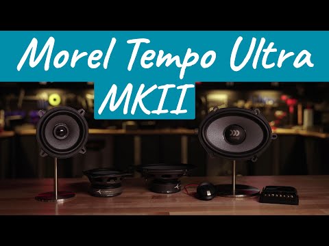 Morel Tempo Ultra MKII & Tempo Ultra Integra MKII speakers | Crutchfield