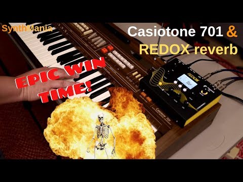 Casio CT-701 Casiotone 61-Key Synthesizer 1980s - Natural image 7