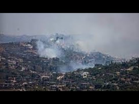لحظة إصابة ثكنة راميم الإسرائيلية بصاروخ بركان أطلقه حزب الله