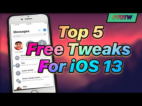 TOP 5 FREE JAILBREAK TWEAKS Released This Week for iOS 13 - FTOW #1