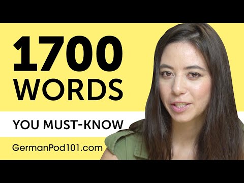 Learn 125 Intermediate German Words with Alisa German Vocabulary Made Easy