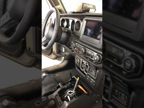 How to remove center console and shift knob Jeep JL wrangler