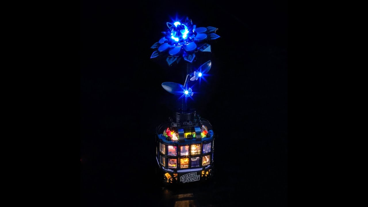 BrickBling LED-Licht-Set für LEGO® Wednesday: Schwarze Dahlie (76784) BrickBling LED-Licht-Set für LEGO® Wednesday: Schwarze Dahlie (76784)