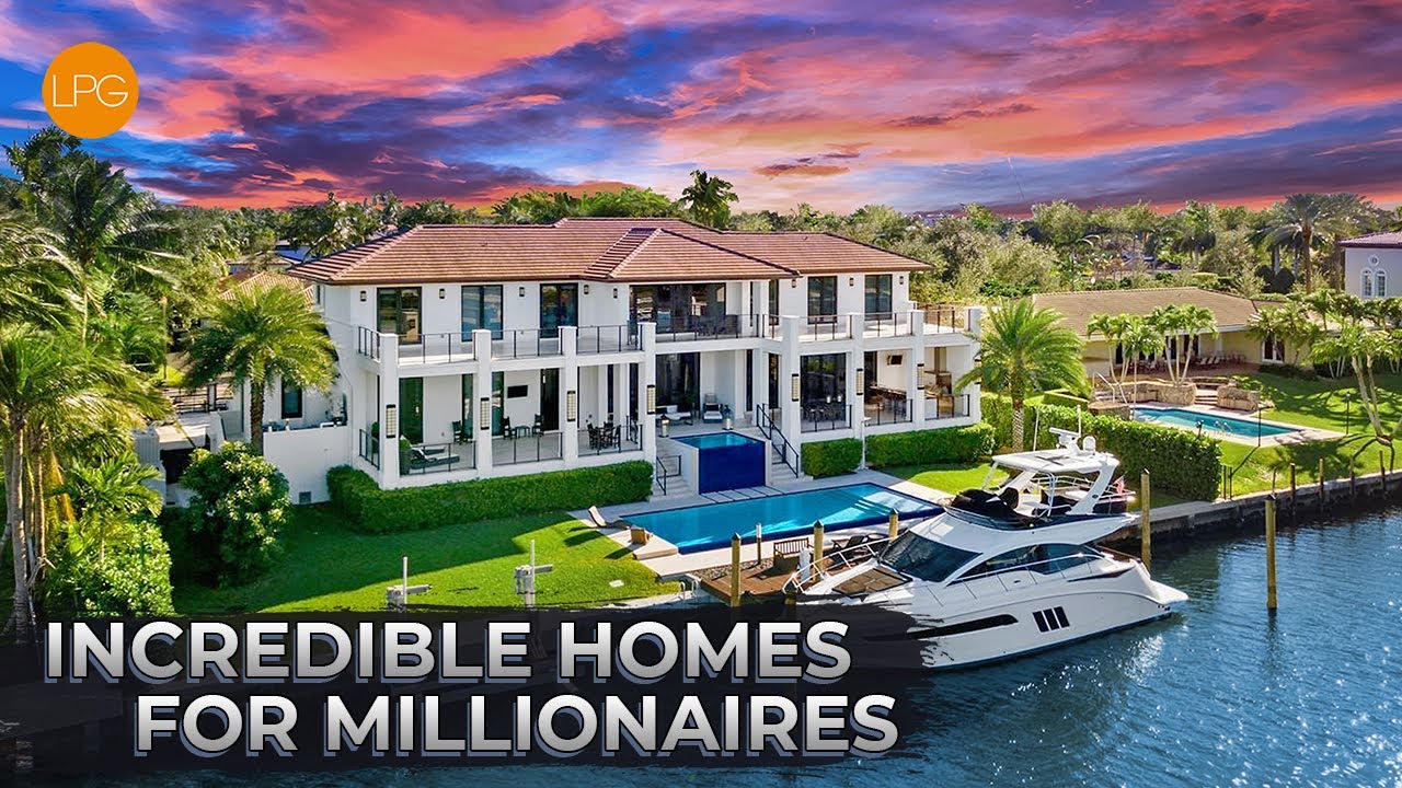 1 HOUR TOUR OF LUXURY HOMES! INCREDIBLE HOMES AND APARTMENTS FOR MILLIONAIRES