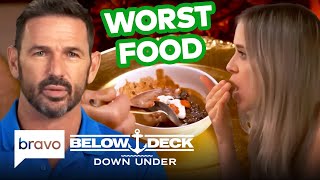 Every Time The Guests HATED the Food on Below Deck Down Under | (S3) | Bravo