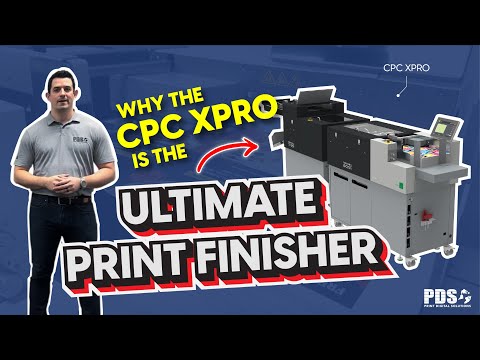 ULTIMATE PRINT FINISHER | Multigraf CPC X PRO | AUTOMATED creasing & perforating machine