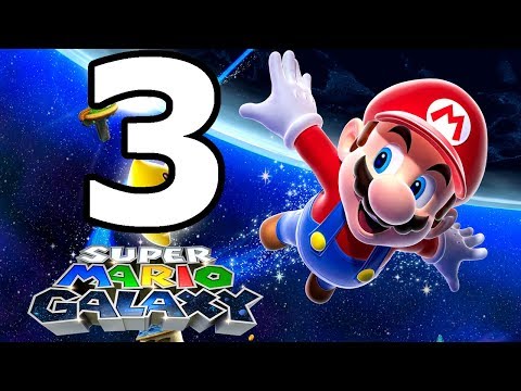 Super Mario Galaxy Walkthrough Part 3 - No Commentary Playthrough (Wii)