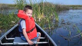 preview picture of video 'AJ'S Canoe Ride on Lake okeechobee'