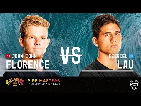 John John Florence vs. Ezekiel Lau - Round of 32, Heat 11 - Billabong Pipe Masters 2019