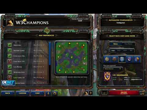 Happy's stream 15th September 2022 Battle.net - w3champions Часть 2