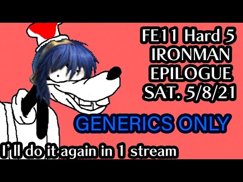 Generics-Only Ironman "Speedrun" of Fire Emblem 11: Shadow Dragon H5: Part 1 (Finale)