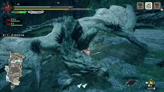 【MHRise:体験版】リオレイアを太刀ソロで倒してみた