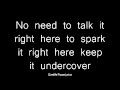 Sean Paul Temperature Lyrics on Screen 