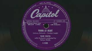 1953 FRANK SINATRA Young At Heart NELSON RIDDLE Orchestra - 78 RPM Record