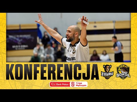 Konferencja po meczu Żubry Abakus Okna vs. Solvera Sokół Łańcut
