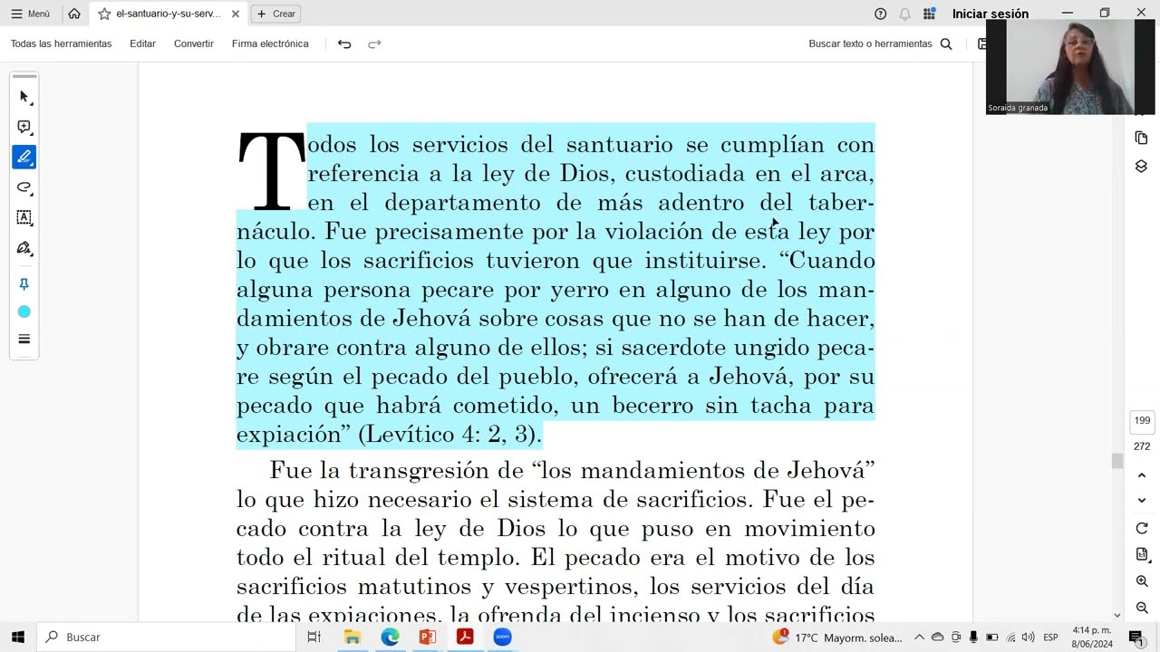 "EL SANTUARIO Y SUS SERVICIOS. RESUMEN 10". Angela Granada".