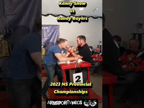 Kenny Snow vs Randy Bayers - 2023 NS Provincials