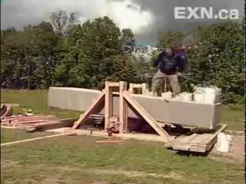 Part of a video titled How to Build Stonehenge in Your Backyard (seriously) - YouTube