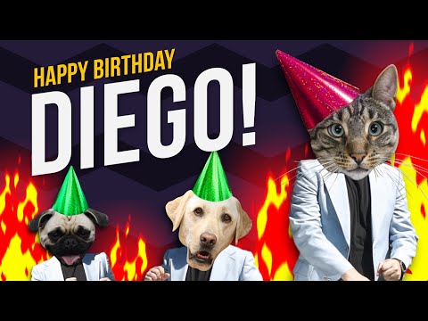 Happy Birthday Diego - Its time to dance!