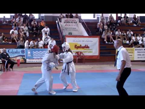FINAL FEMENINA JUNIOR KUMITE. VI OPEN KARATE KYOKUSHIN DE FUERTEVENTURA 2017