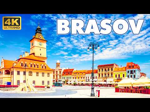 BRASOV 🇷🇴 — Romania’s Most Enchanting Medieval City | 4K FULL Walking Tour