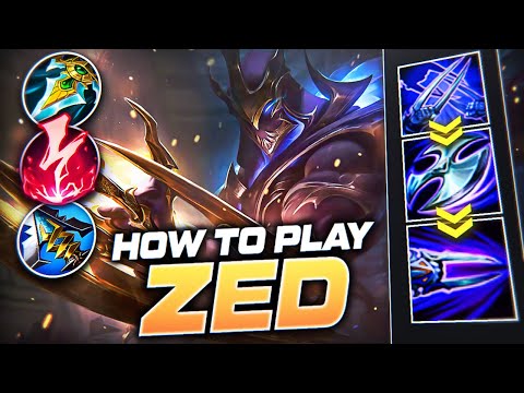 HOW TO PLAY ZED & CARRY S+ | Build & Runes | Season 12 Zed guide | League of Legends