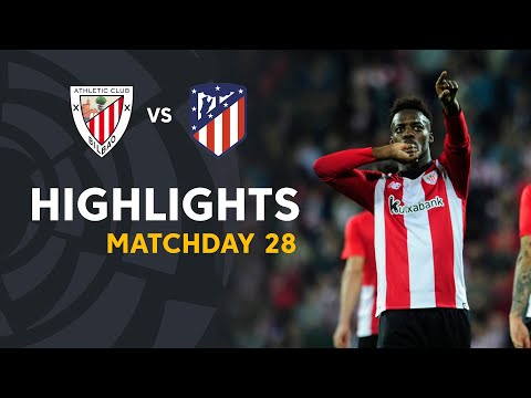Highlights Athletic Club vs Atlético de Madrid (2-0)