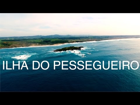 Ilha do Pessegueiro aerial view @Porto Covo - Portugal