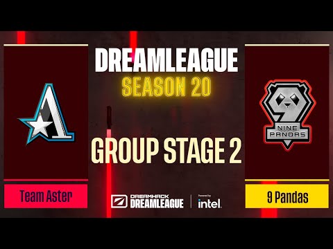 Dota2 - Team Aster vs 9 Pandas - Game 2 - DreamLeague Season 20 - Group Stage 2