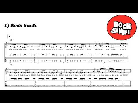 Rock Sınıfı - 01. Rock Sınıfı (Sözler & Gitar TAB)