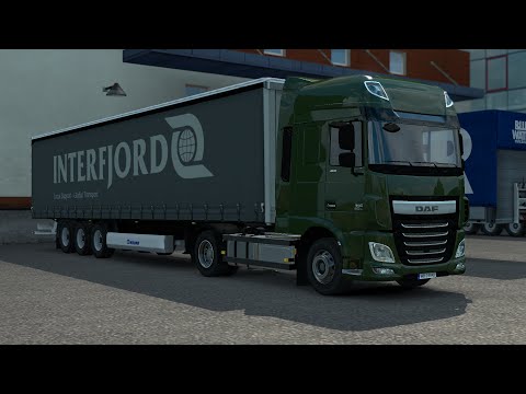 ETS 2 - DAF XF Euro 6 - Delivering Carrots from Olsztyn to Ostrołęka