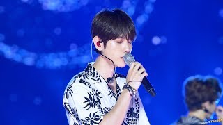 180902 백현 Baekhyun 엑소 EXO &#39;Universe&#39; @스카이 페스티벌 4K 60P 직캠 by DaftTaengk