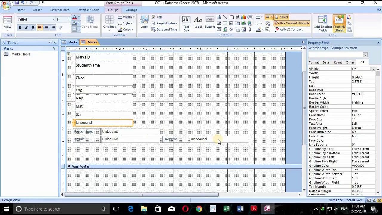 Computer Operator Practical Solution Set 3 B Ms Access