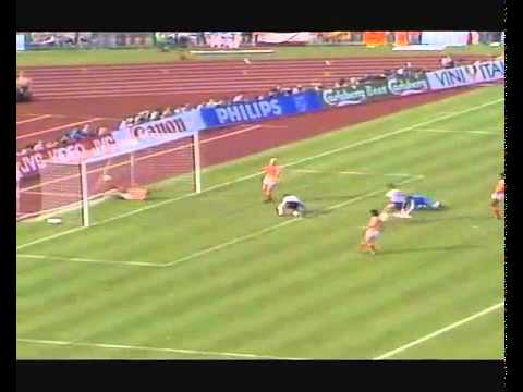 England v Holland 1-3 Euro 1988 (All Goals)