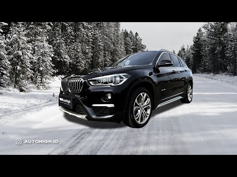 BMW X1 X-LINE 2017/2018 BENSIN BLACK ON SADDLE BROWN PAORAMIC
