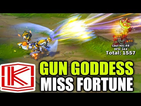 GUN GODDESS MISS FORTUNE - Skin Spotlight - League of Legends