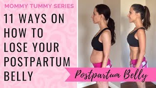 11 Ways on How to Lose Your Postpartum Belly