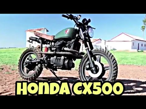 Modified Honda CX500 Into Scrambler By Darling Motorcycle Works |Best Modified Honda CX500