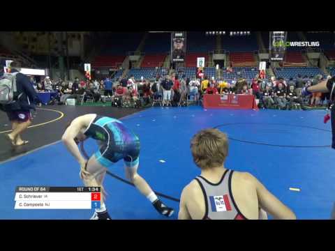 Cadet FS 106 Round of 64 - Cullan Schriever (IA) vs. Cj Composto (NJ)