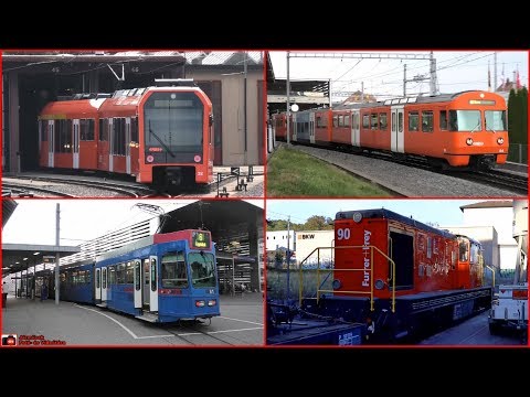 2018.08.08-11. | RBS (Regionalverkehr Bern Solothurn): S7, S8, S9, Straßenbahn 6