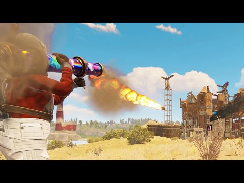 ODBILIŚMY RAJD NA 300 RAKIET - Rust