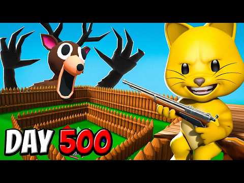 I Made it To 500 DAYS in 99 NIGHTS IN THE FOREST!