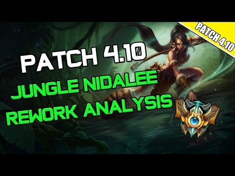 ✔ Patch 4.10 Jungle AP Nidalee Rework Analysis Breakdown | League of Legends | Season 4