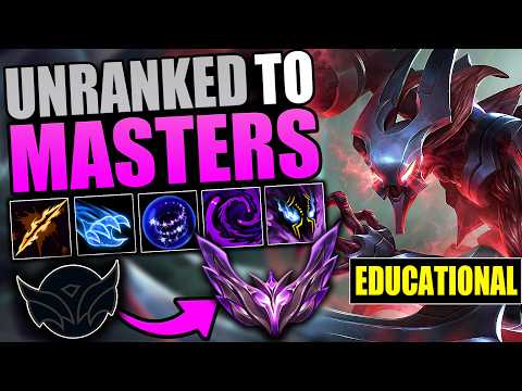 EDUCATIONAL Unranked to Masters ON NOCTURNE JUNGLE | COMPLETE IN-DEPTH GUIDE TO WINNING IN EVERY ELO - YouTube