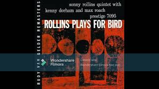 Sonny Rollins ~ Rollins Plays For Bird - 1956