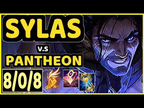MAGIFELIX (SYLAS) vs PANTHEON - 8/0/8 KDA MID CHALLENGER GAMEPLAY - EUW