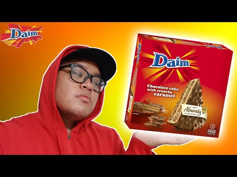 Watch me Eat Daim's Chocolate Cake | Food Review
